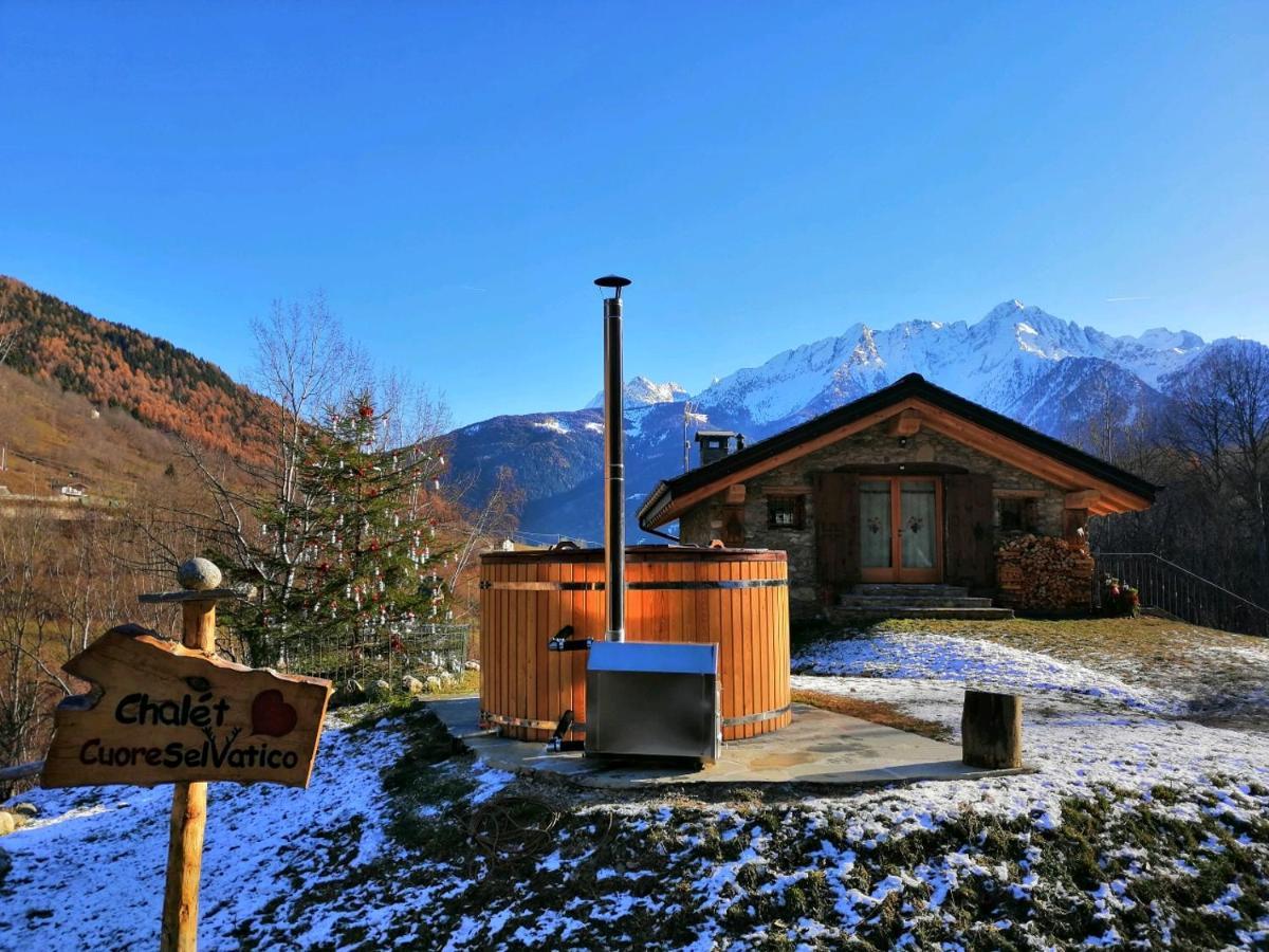 Chalet Cuore Selvatico Monno Luaran gambar